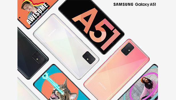 Samsung Galaxy A51 (A515F), Dual SIM Silver | MPSTORE.RO