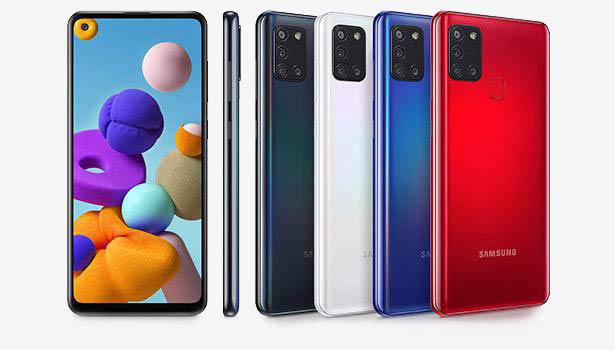 Samsung Galaxy A21s (A217F), 3GB/32GB Dual SIM Blue | MPSTORE.RO