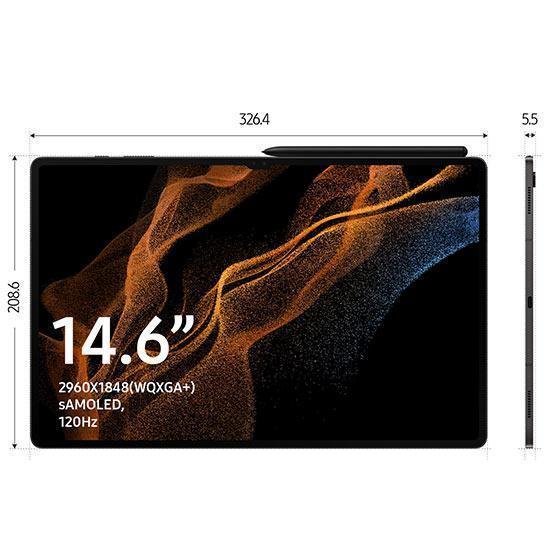 Samsung Galaxy Tab S8 Ultra (SM-X900), 12GB/256GB Wi-Fi Graphite