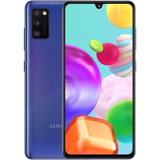 Samsung Galaxy A41 本体 E10 Samsung Galaxy A41 (A415F), Dual SIM Blue | MPSTORE.RO