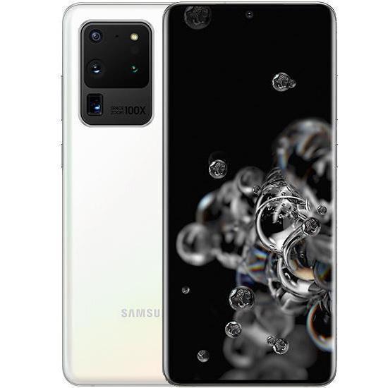Samsung Galaxy S20 Ultra 5G (G988B), 128GB Dual SIM White | MPSTORE.RO