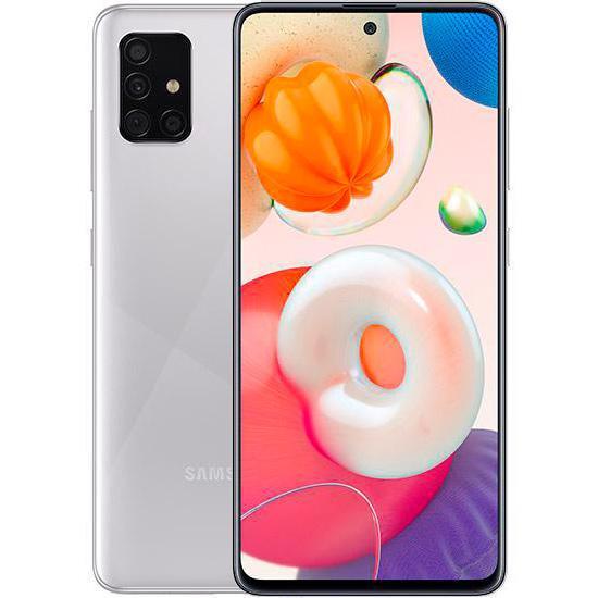 Samsung Galaxy A51 (A515F), Dual SIM Silver | MPSTORE.RO