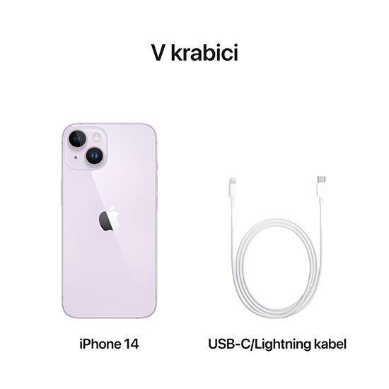 Apple iPhone 14, 128GB Purple | MPSTORE.RO