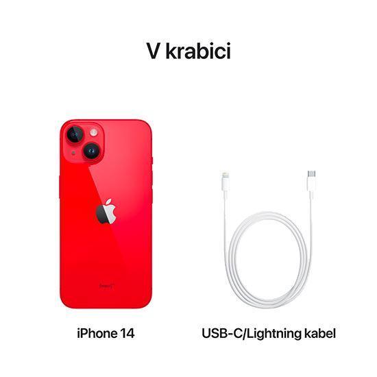 Apple iPhone 14, 128GB (PRODUCT)RED | MPSTORE.RO