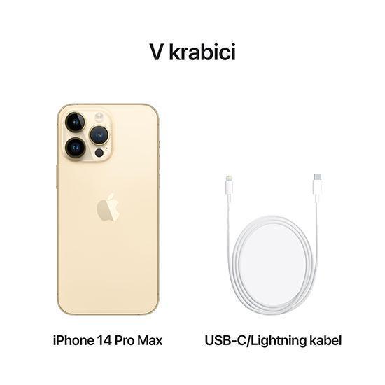 Apple iPhone 14 Pro Max, 128GB Gold | MPSTORE.RO
