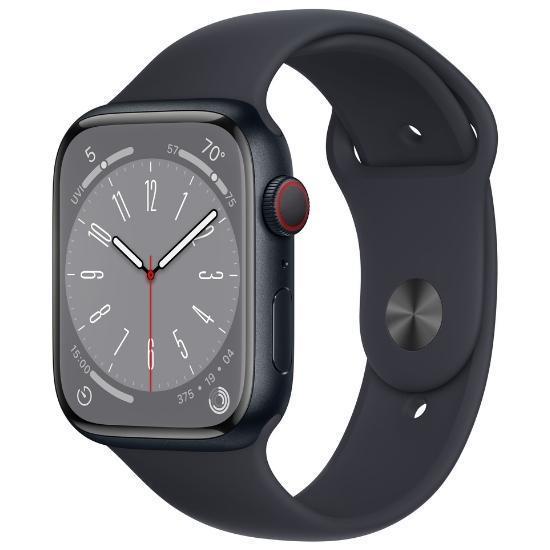Apple Watch Series 8 45mm Cellular, Gri închis | MPSTORE.RO 