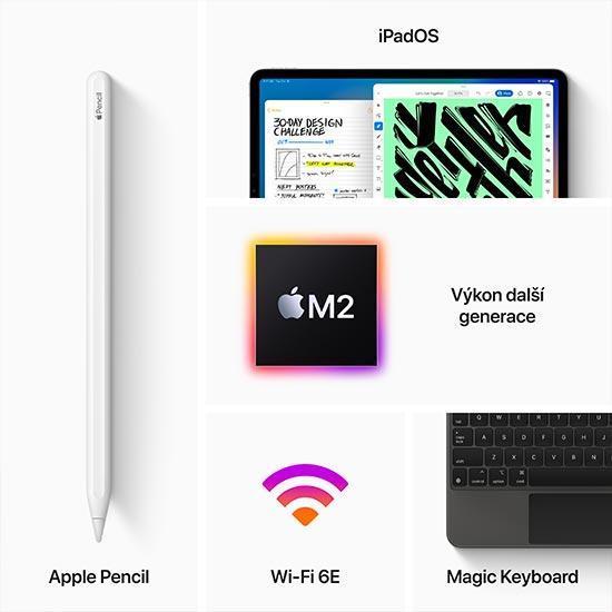 Apple iPad Pro 12.9 (2022), 1TB Wi-Fi Silver | MPSTORE.RO