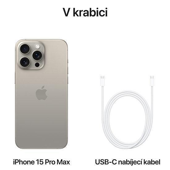 Apple iPhone 15 Pro Max, 1TB natural titan | MPSTORE.RO