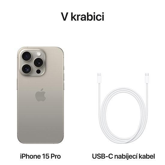 Apple iPhone 15 Pro, 512GB natural titan | MPSTORE.RO