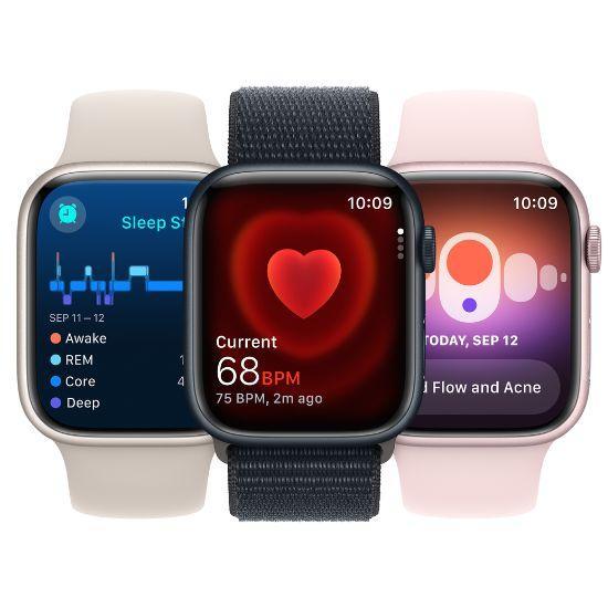 服/ファッション Apple Watch series9 Apple Watch Series 9 45mm Cellular, Gri închis | MPSTORE.RO