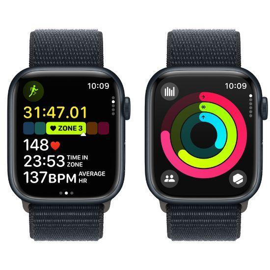 服/ファッション Apple Watch series9 Apple Watch Series 9 45mm Cellular, Gri închis | MPSTORE.RO